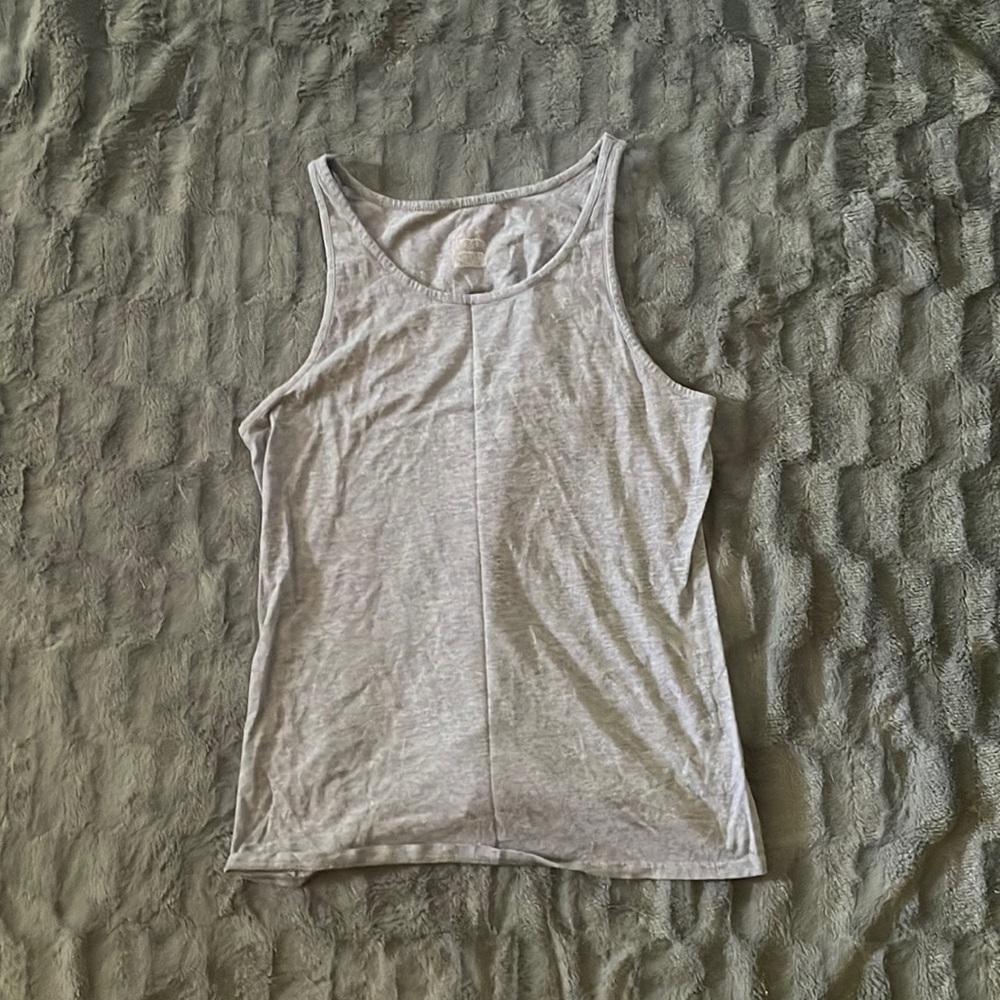 Grey tank top-decently worn-good Condition-size XL